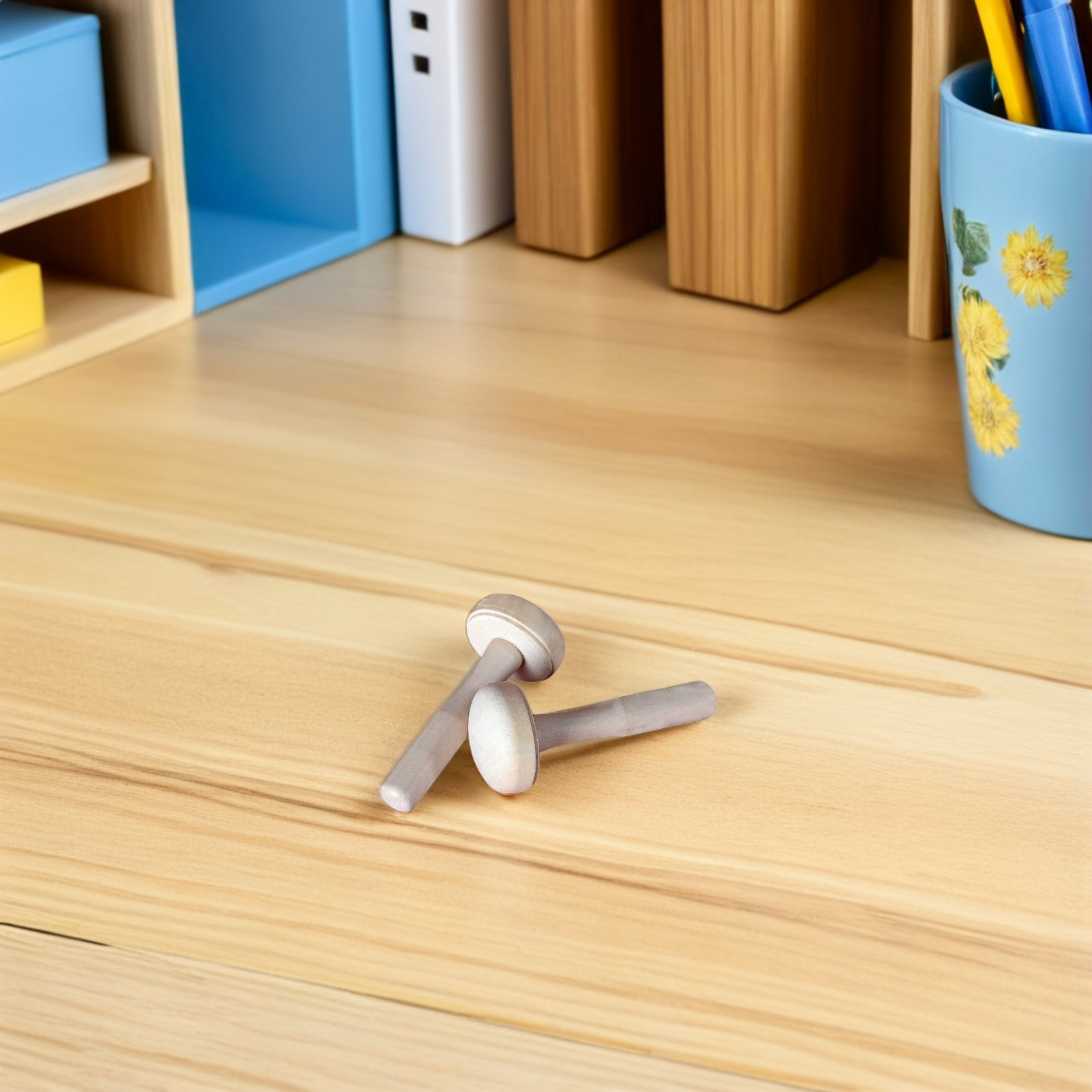 10pcs Wooden Mushroom Rubbing  - Kids Education Activities ulasan dan harga