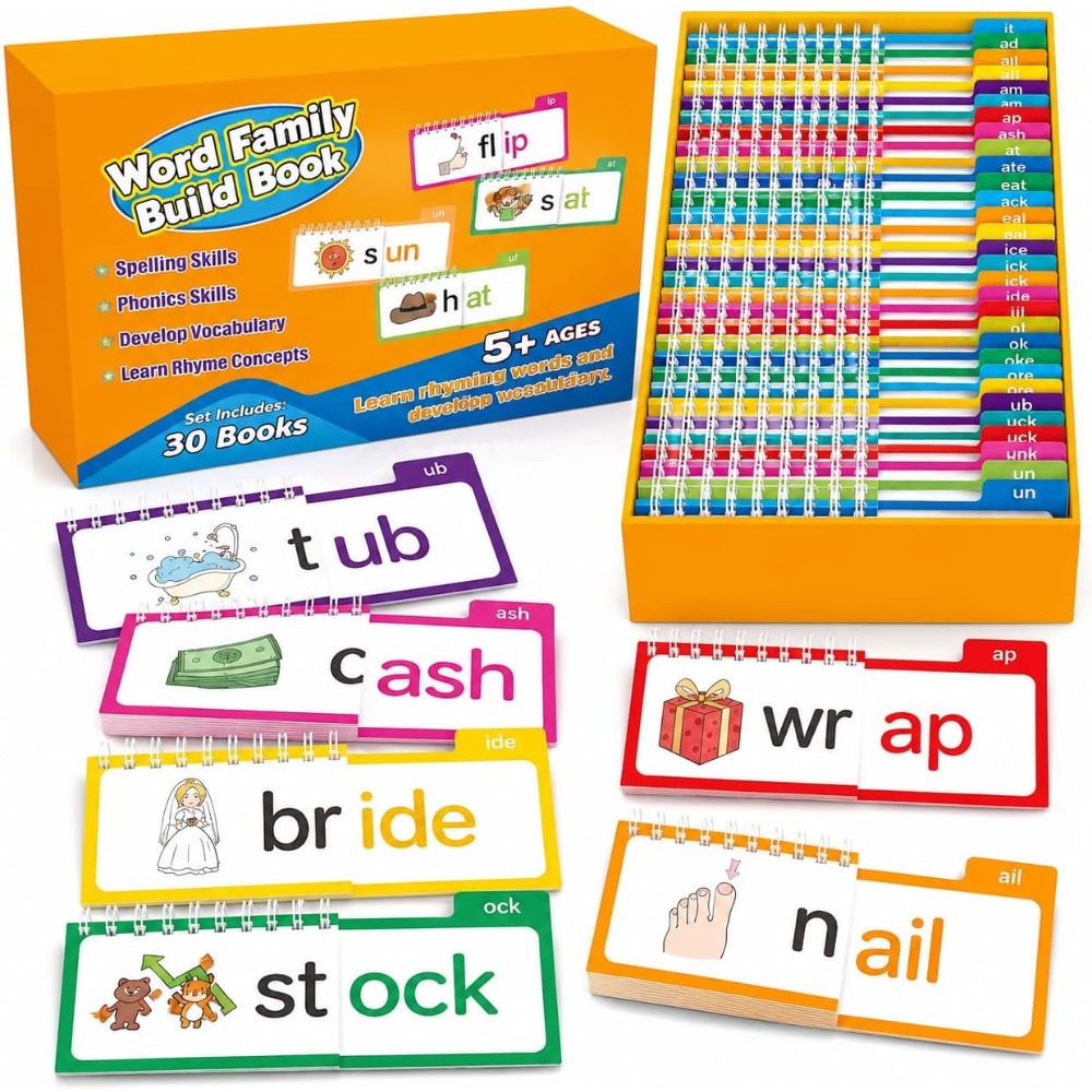 Phonics Flash Cards 30 Read Rh - Kids Education Rhymes ulasan dan harga