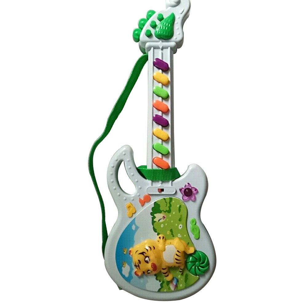 8 Keys Cartoon Electronic Guit - Kids Education Rhymes ulasan dan harga