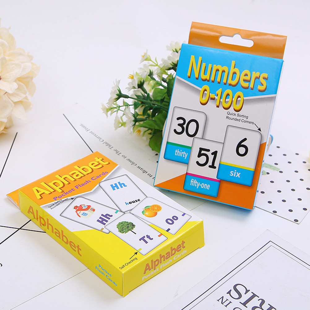 51 Numbers + 52 Alphabet Flash - Abc Kids Early Education ulasan dan harga